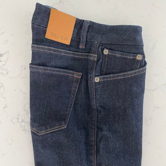 DU/ER 5 Pocket Denim Style #WFLK3202 DWash MRise Slim Jeans Blue Sz 25 x 31 - Picture 7 of 15